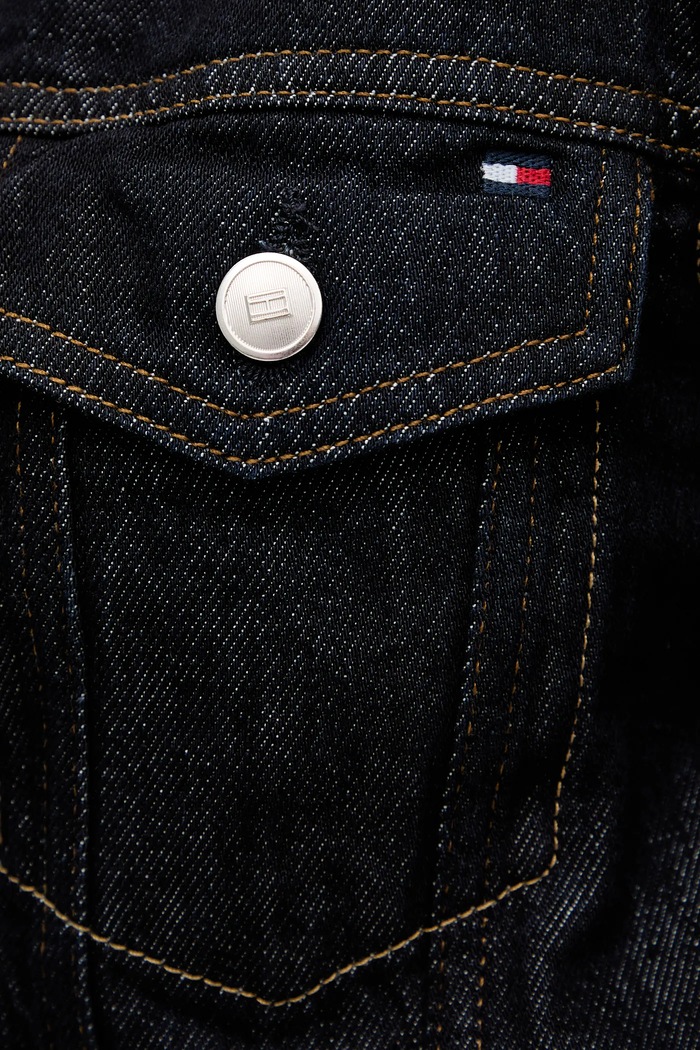 Τζιν μπουφάν Tommy Hilfiger WW0WW49523 σκούρο μπλε