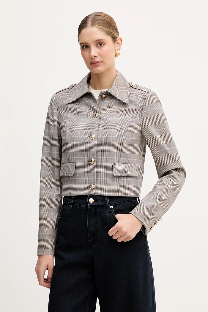 Куртка Guess GERALDINE з підкладкою коричневий W6RL55.WL442