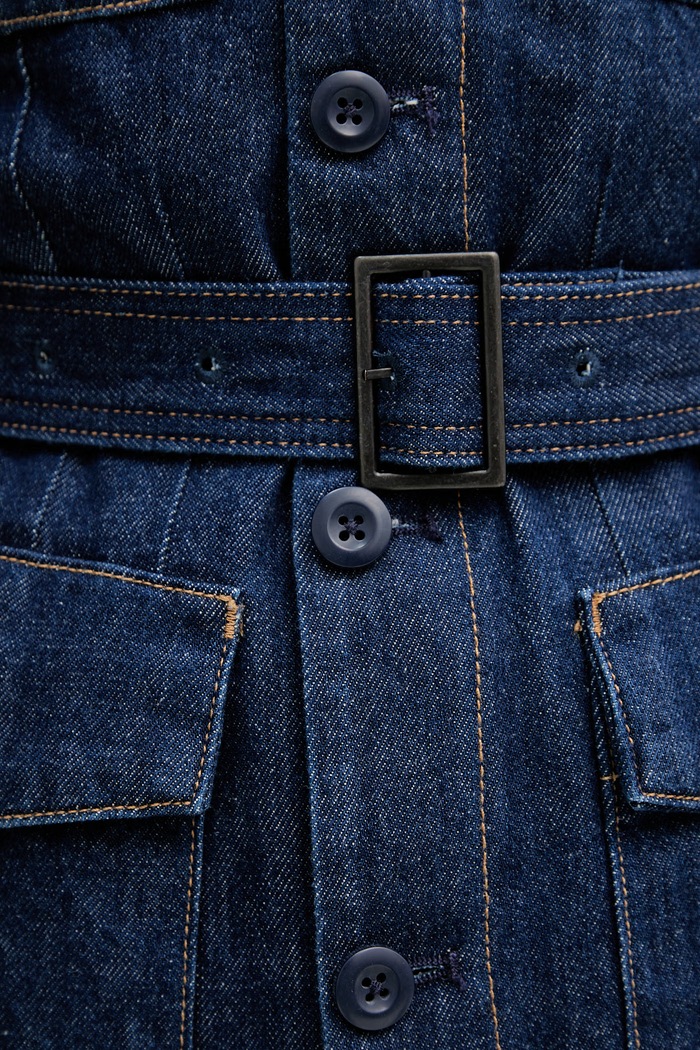 Τζιν μπουφάν Polo Ralph Lauren 211A96316 μπλε