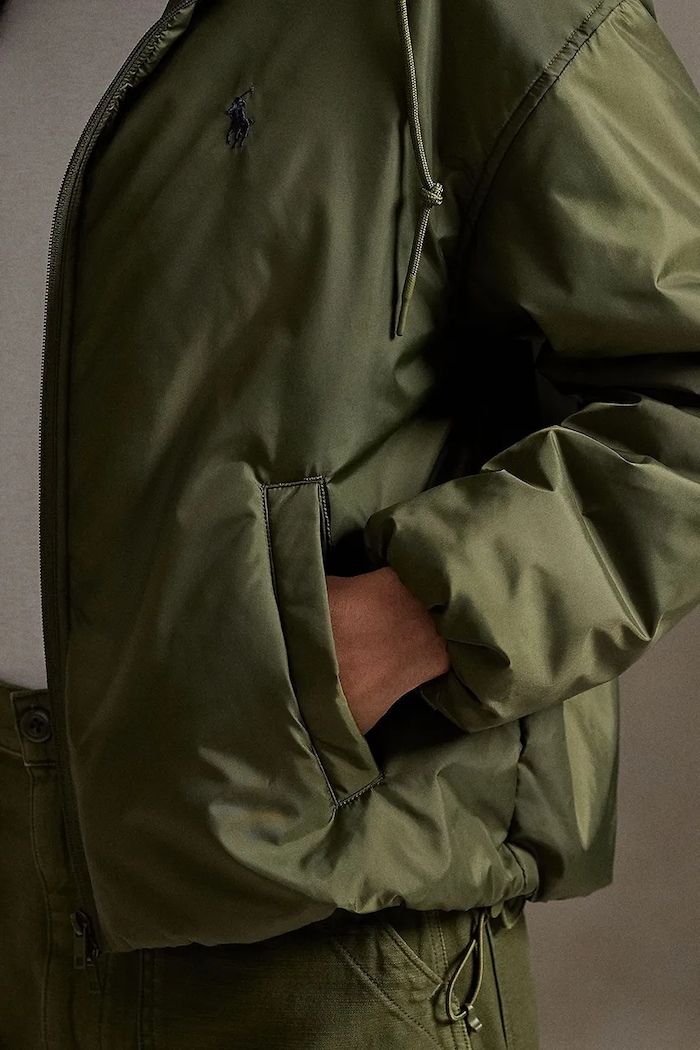 Μπουφάν Polo Ralph Lauren 211A93243 πράσινο