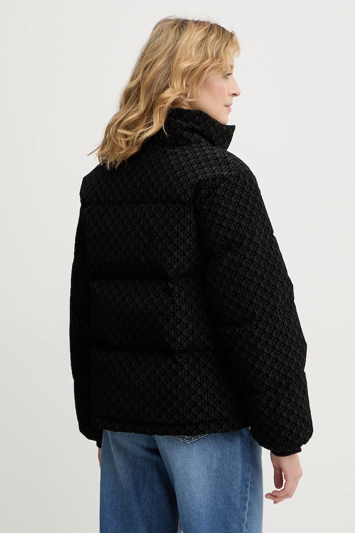Дрехи Пухено яке Calvin Klein LV044E516G черен
