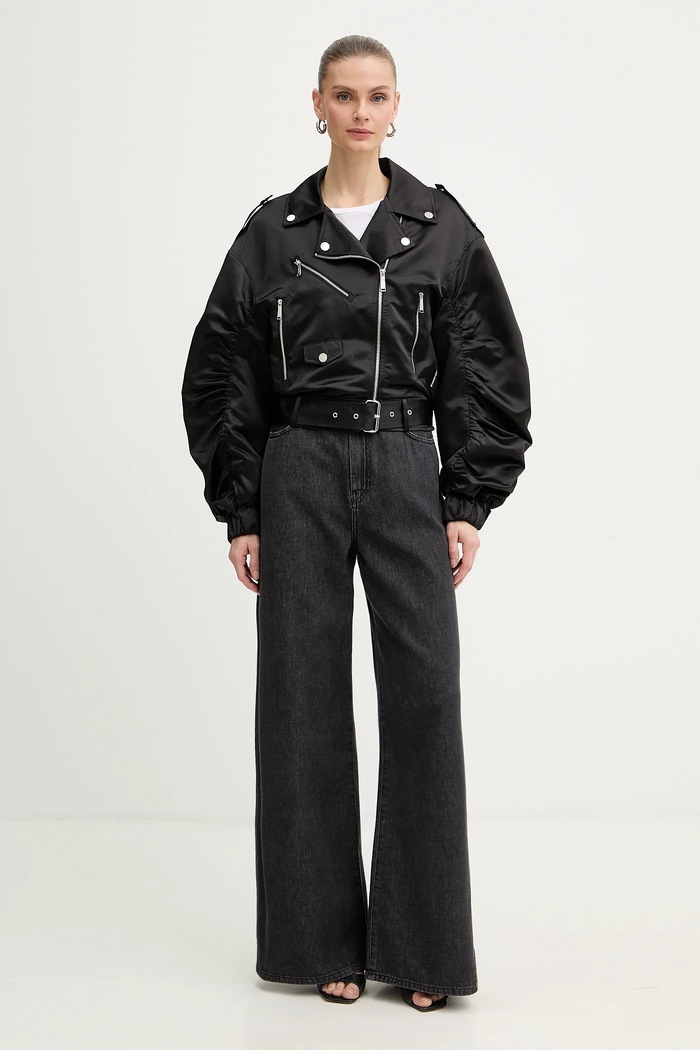 Bunda Karl Lagerfeld B1W14002 čierna SS26