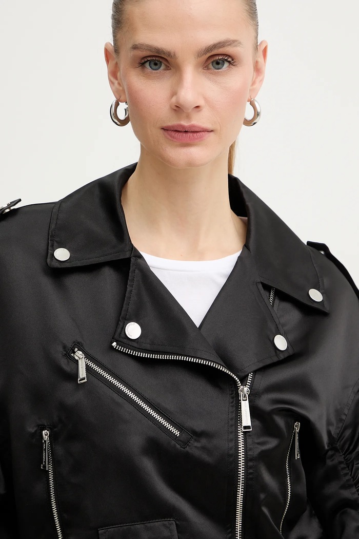 Bunda Karl Lagerfeld čierna B1W14002