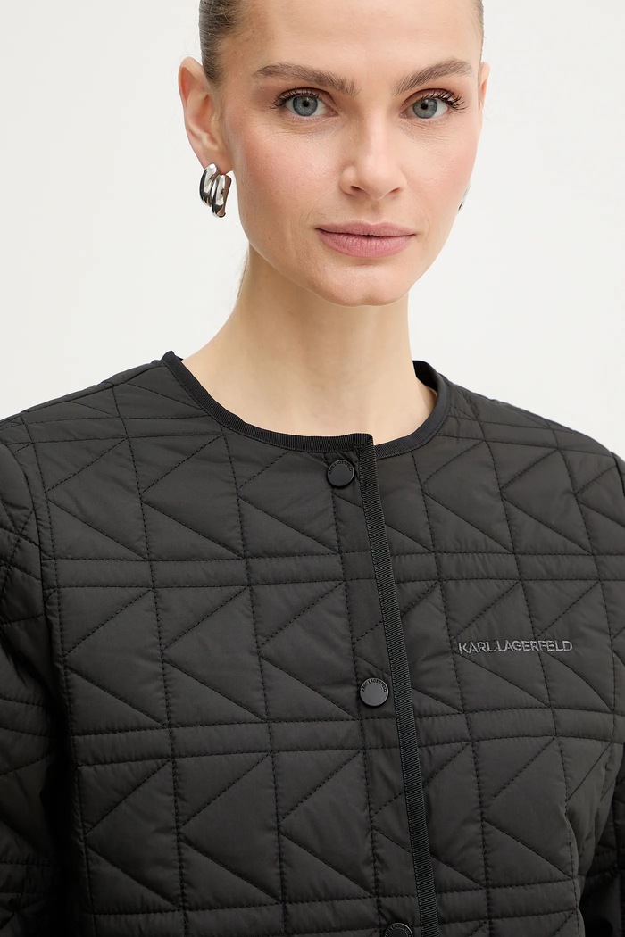 Bunda Karl Lagerfeld K QUILT čierna B1W15041