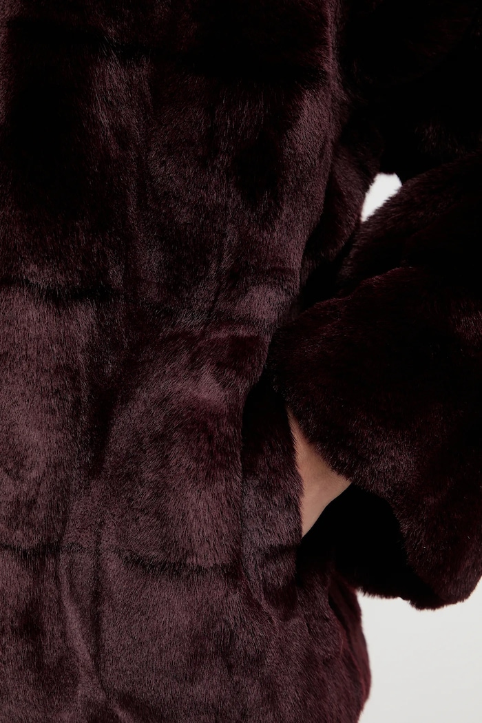Bardot cappotto 59474JB4 granata