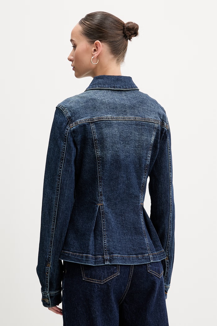 Oblečenie Rifľová bunda Guess Originals W6RN59.D4ONB tmavomodrá