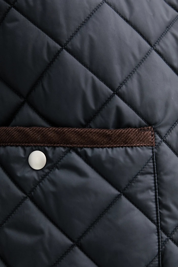 Marc O'Polo vestă 5000010657 bleumarin