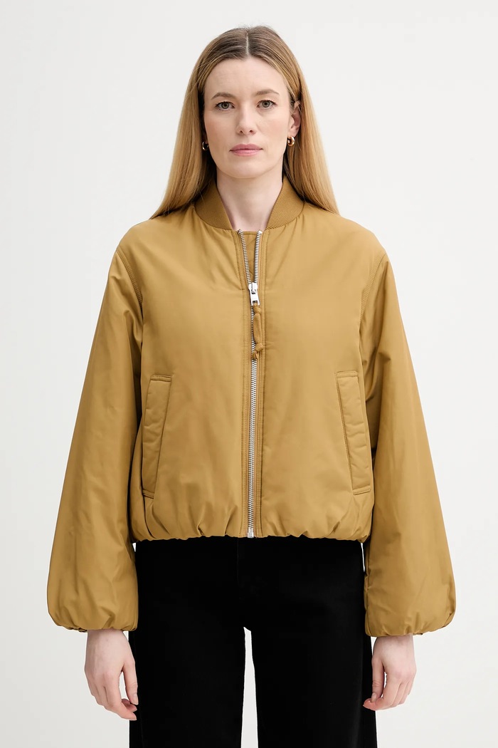 Jakna Marc O'Polo S podlogo rjava 5000007726