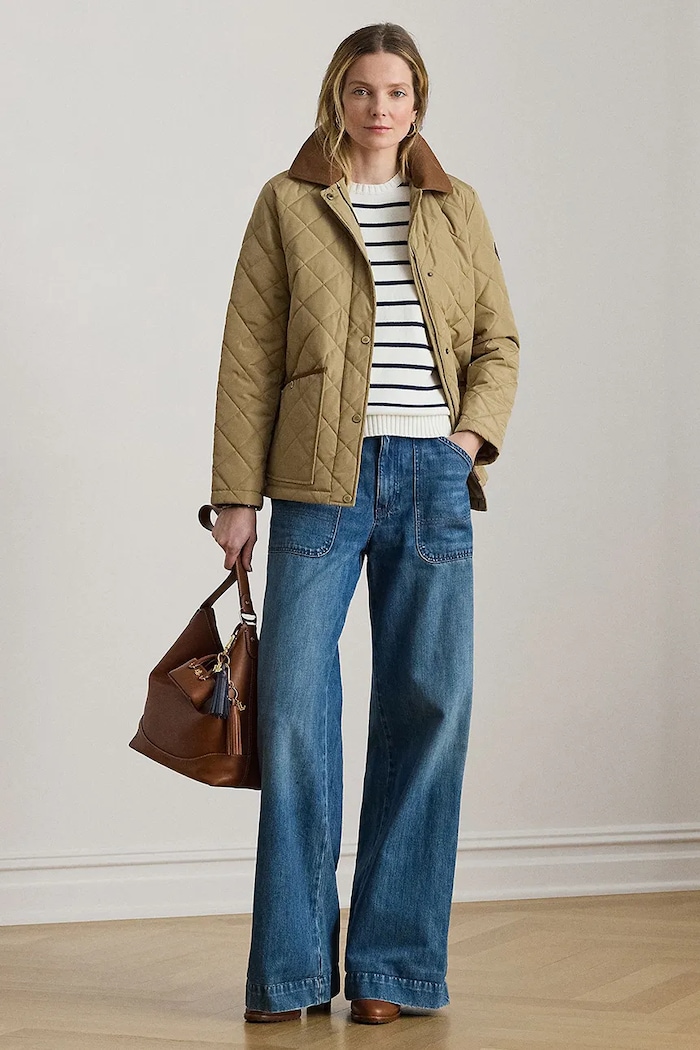 Odzież Lauren Ralph Lauren kurtka 297P10874 zielony