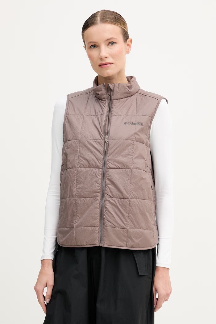 Columbia vestă Sienna Hill cu captuseala maro 2133801