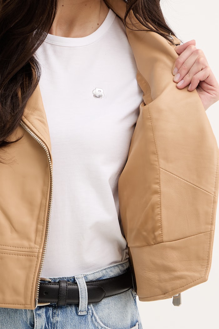 Kožená bunda Pinko 106247.A32I