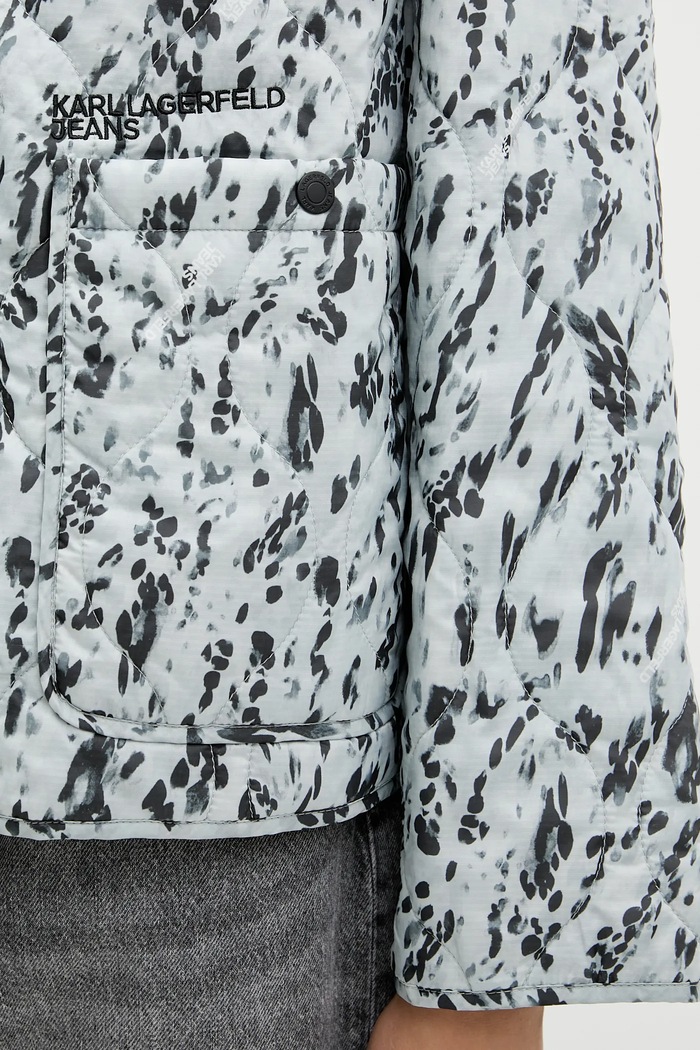Bunda Karl Lagerfeld Jeans B1W15025 modrá