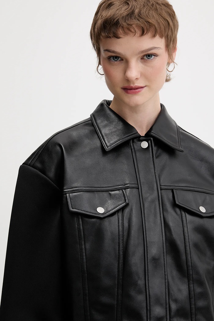 Karl Lagerfeld Jeans geacă negru B1W15027