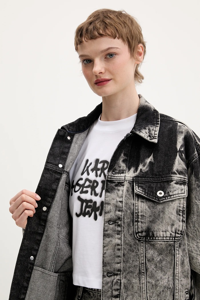Τζιν μπουφάν Karl Lagerfeld Jeans B1W14029