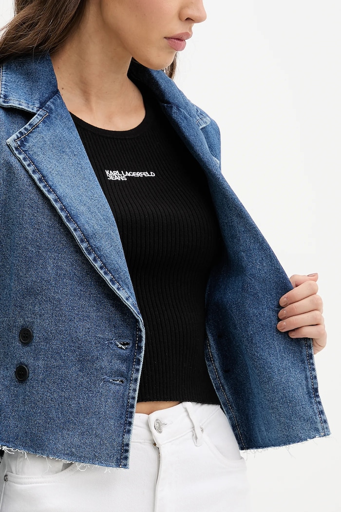Τζιν μπουφάν Karl Lagerfeld Jeans B1W14040