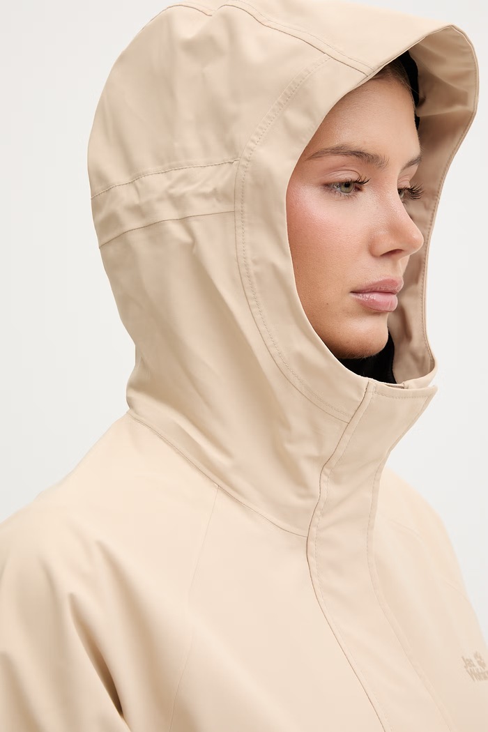 Jack Wolfskin płaszcz sportowy damski Onera 2L A65749 beżowy