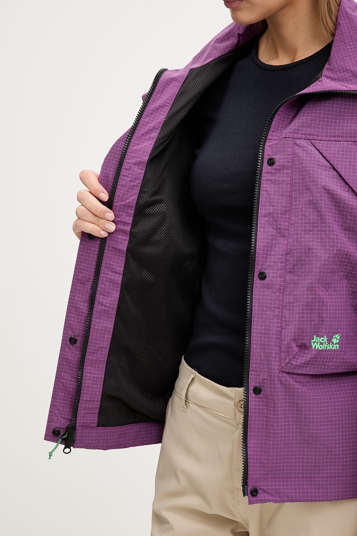 Jack Wolfskin trekingová bunda dámska Find The Wild A65738