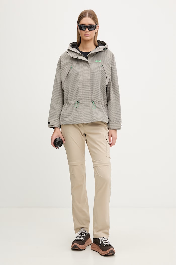 Jack Wolfskin trekingová bunda dámska Find The Wild A65737 béžová SS26