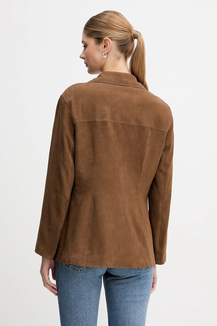 Oblačila Semiš suknjič Pedro del Hierro 5493060 rjava