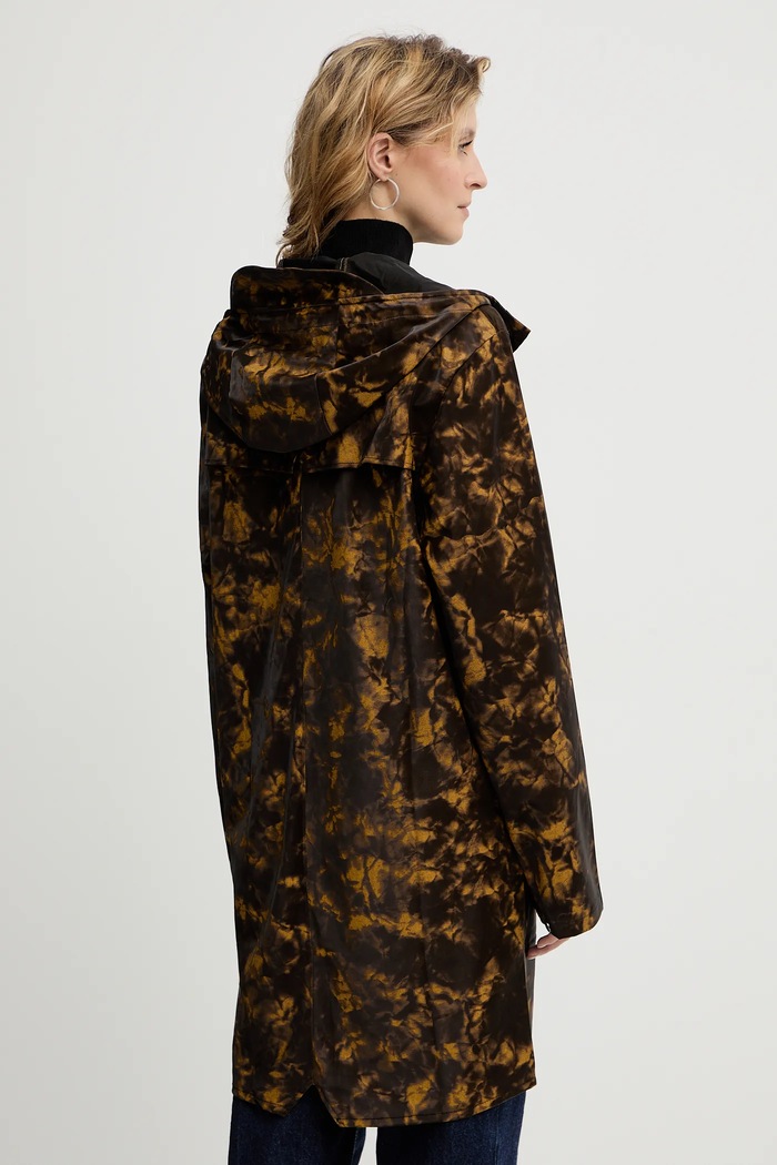 Ρούχα Μπουφάν Rains 12020 Long Jacket W3 12020.152 καφέ
