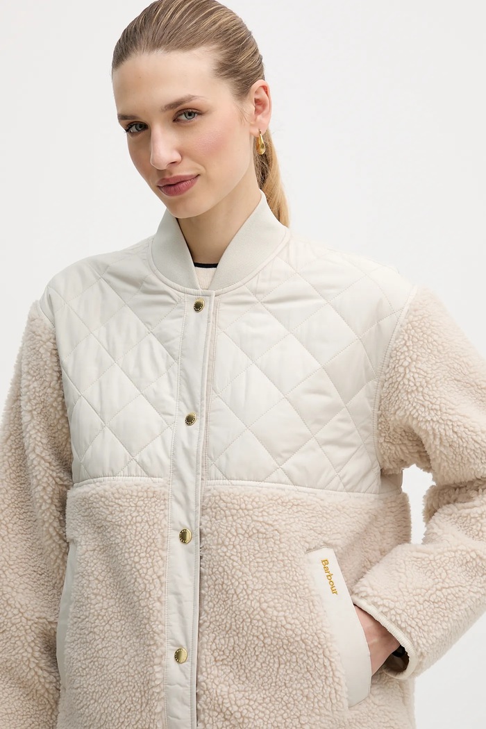 Bunda Barbour Wetherby béžová LFL0084