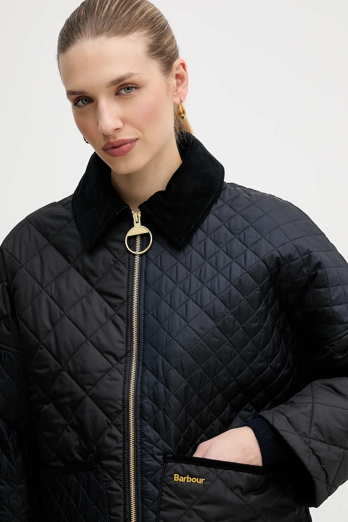 Дрехи Яке Barbour Danby LQU1881 тъмносин