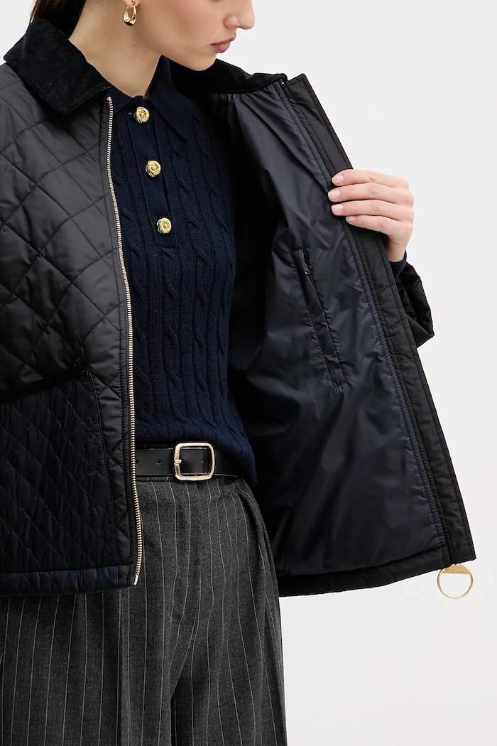 Яке Barbour Danby LQU1881 тъмносин