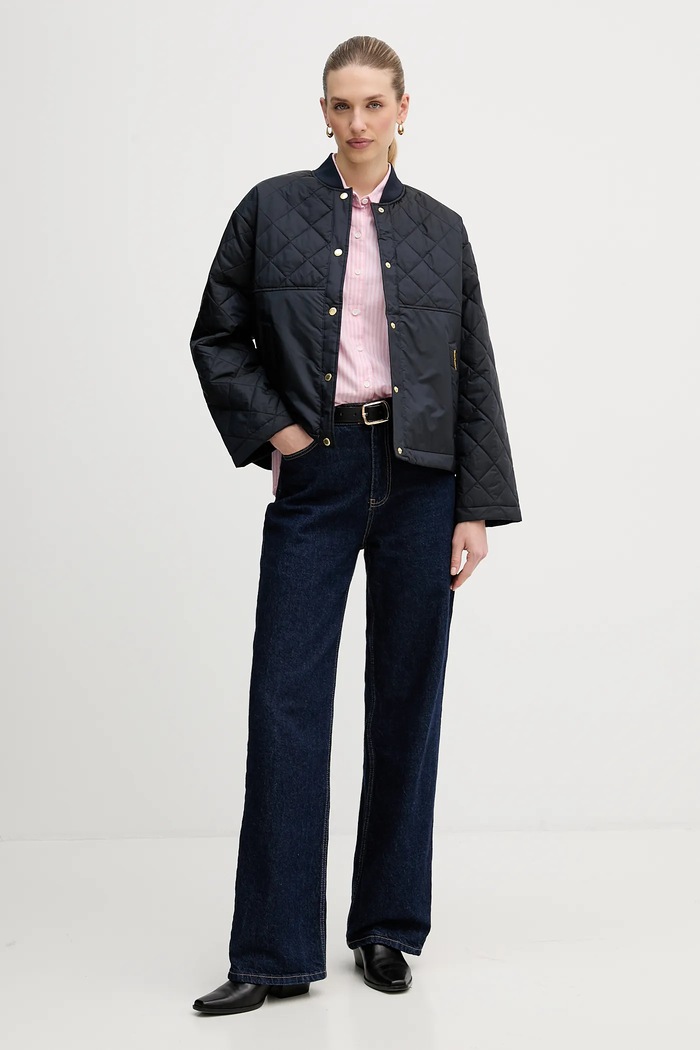 Яке Barbour Wetherby LQU1884 тъмносин SS26