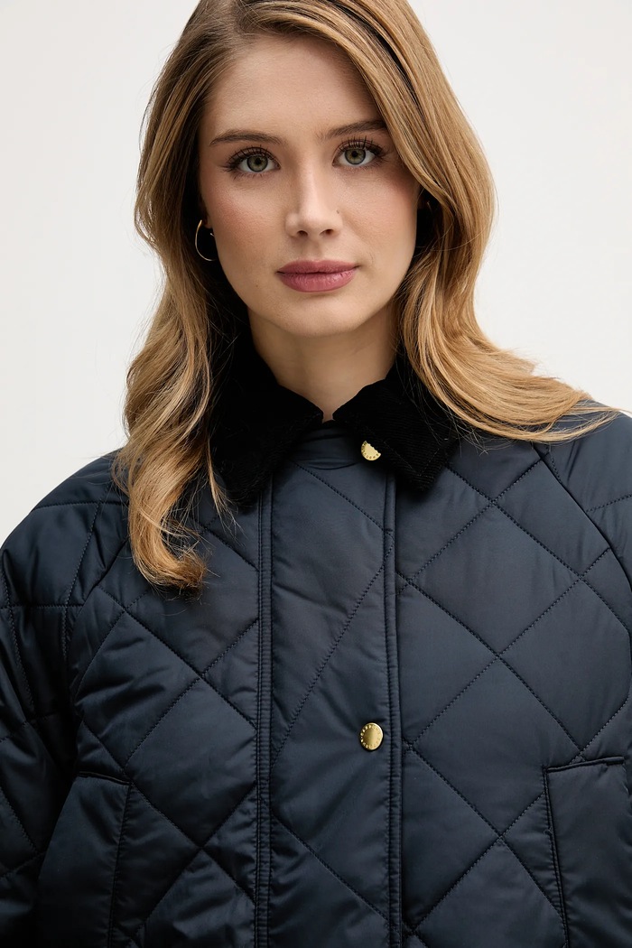 Barbour giacca Aldburgh blu navy LQU1885