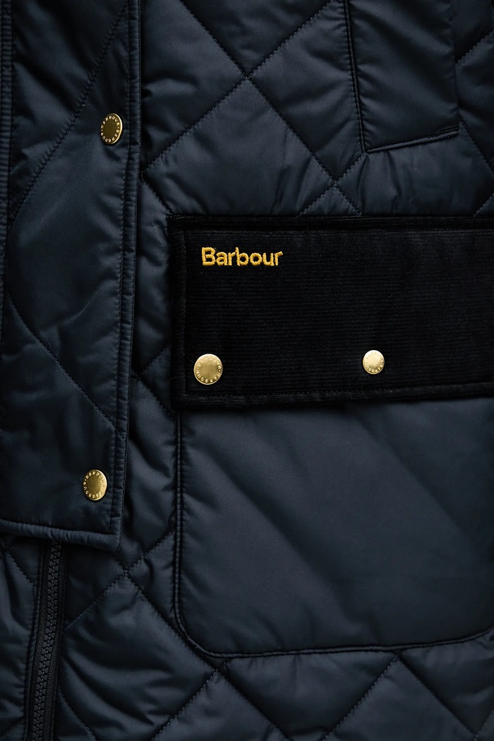 Barbour giacca Aldburgh LQU1885 blu navy