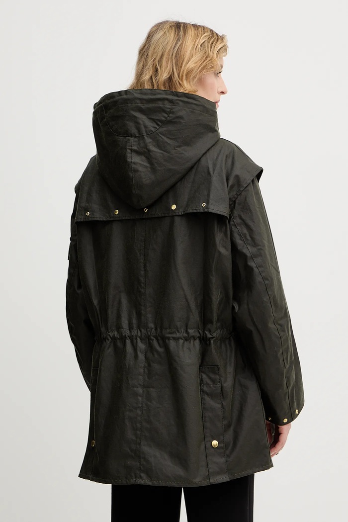 Одяг Бавовняна куртка Barbour Aberford LWX1520 зелений