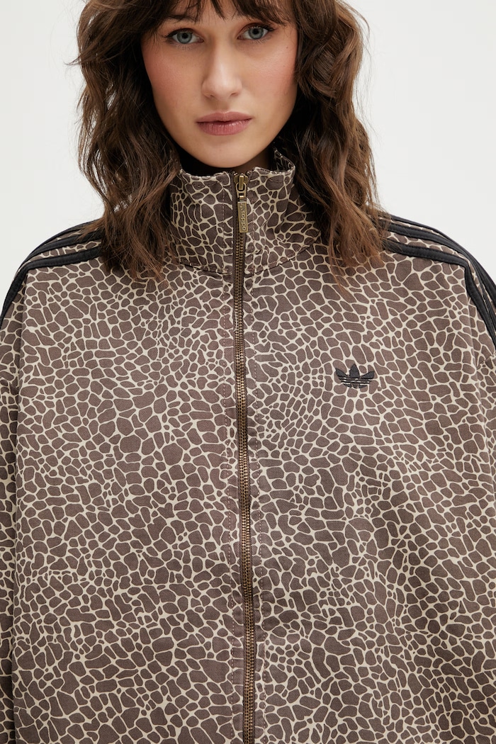 adidas Originals kurtka bawełniana brązowy KD2815
