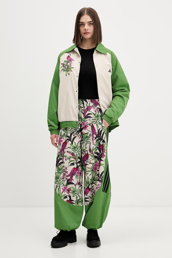 Яке adidas x Farm Rio KD4611 зелен SS26
