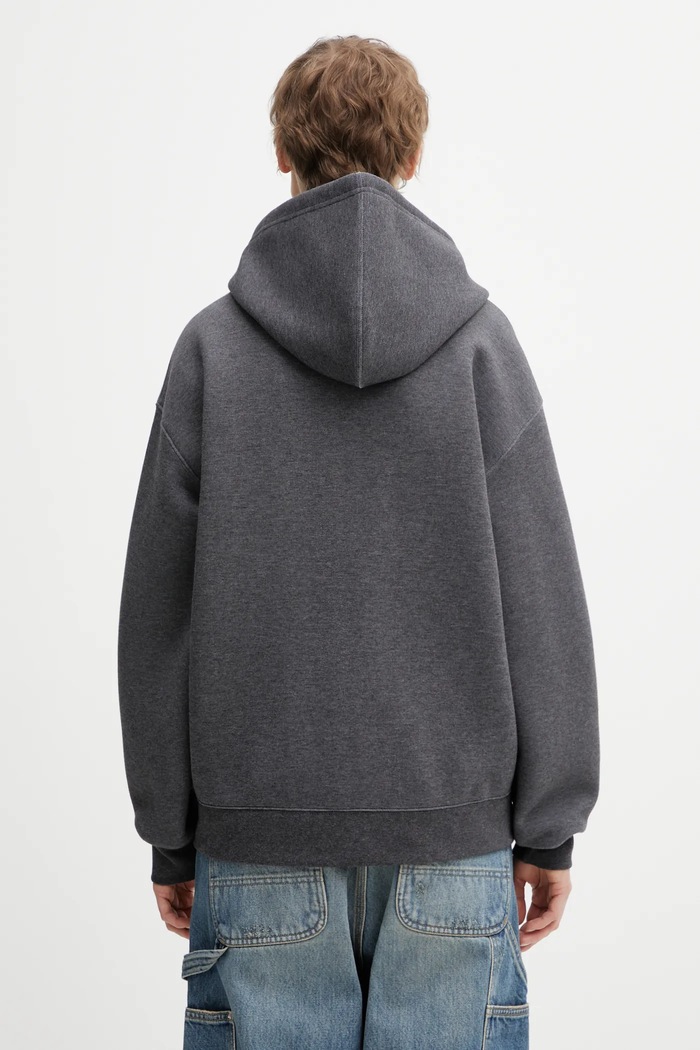 Odjeća Dukserica Carhartt WIP W Hooded Alda Jacket I036028.0D2XX siva