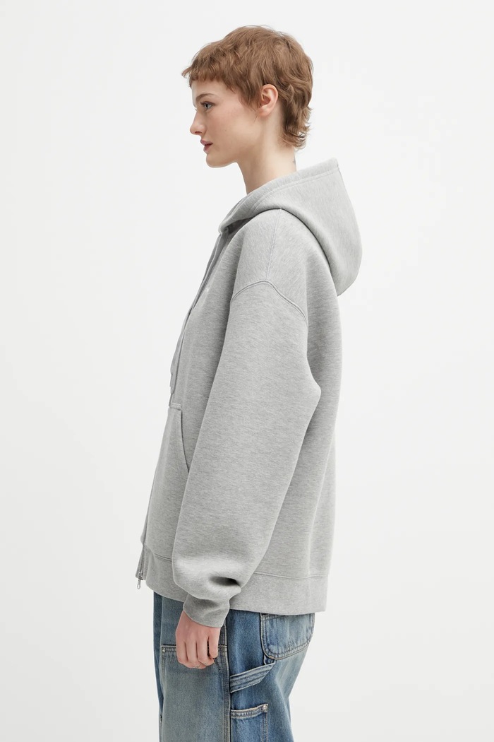 Dukserica Carhartt WIP W Hooded Alda Jacket I036028.00DXX siva SS26