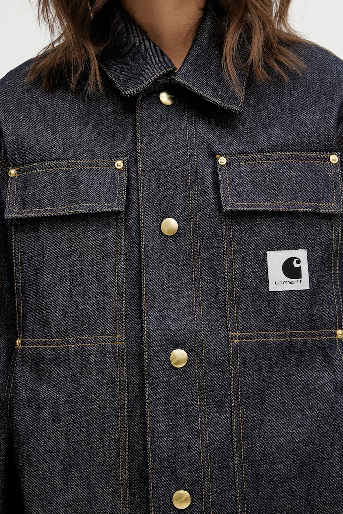 Τζιν μπουφάν Carhartt WIP W OG Arctic Jacket σκούρο μπλε I036316.101