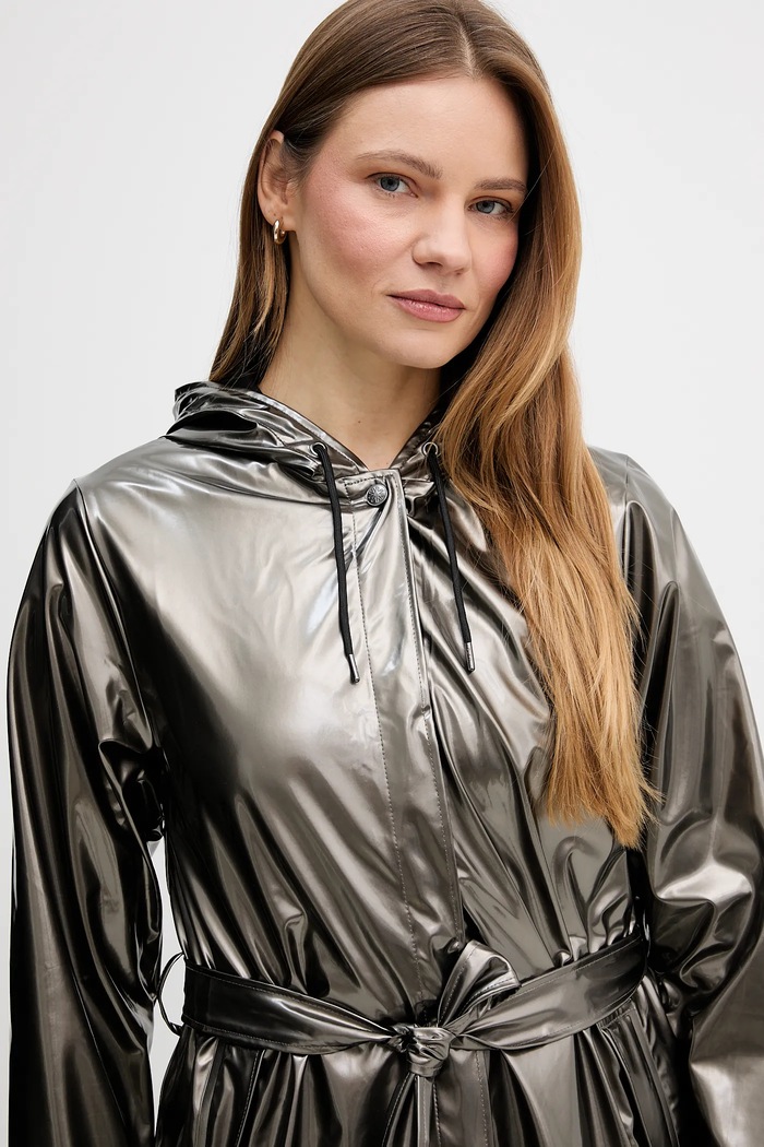 Μπουφάν Rains 12040 A-Line Longer W Jacket W3 καφέ 12040.150