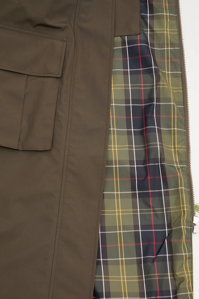 Barbour jacket x Ganni Waterproof Parka LWB0930OL91