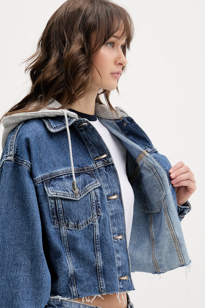 Guess Jeans geacă jeans W6RN11.D5R2C