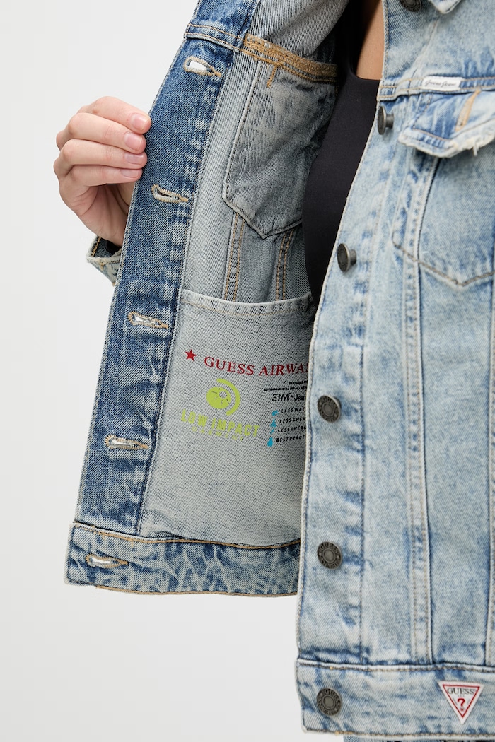 Guess Jeans kurtka jeansowa W6RN55.D5M4I