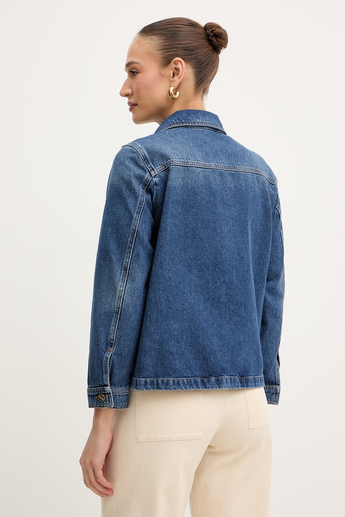 Oblačila Jeans jakna IBlues BADESSE 2617041091200 modra