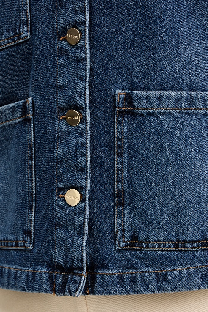 Jeans jakna IBlues BADESSE 2617041091200 modra