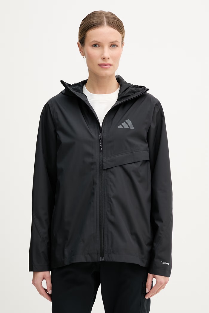 Športová bunda adidas TERREX nezateplené čierna JV6533