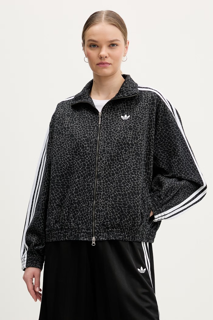 Дънково яке adidas Originals без качулка черен KD8809