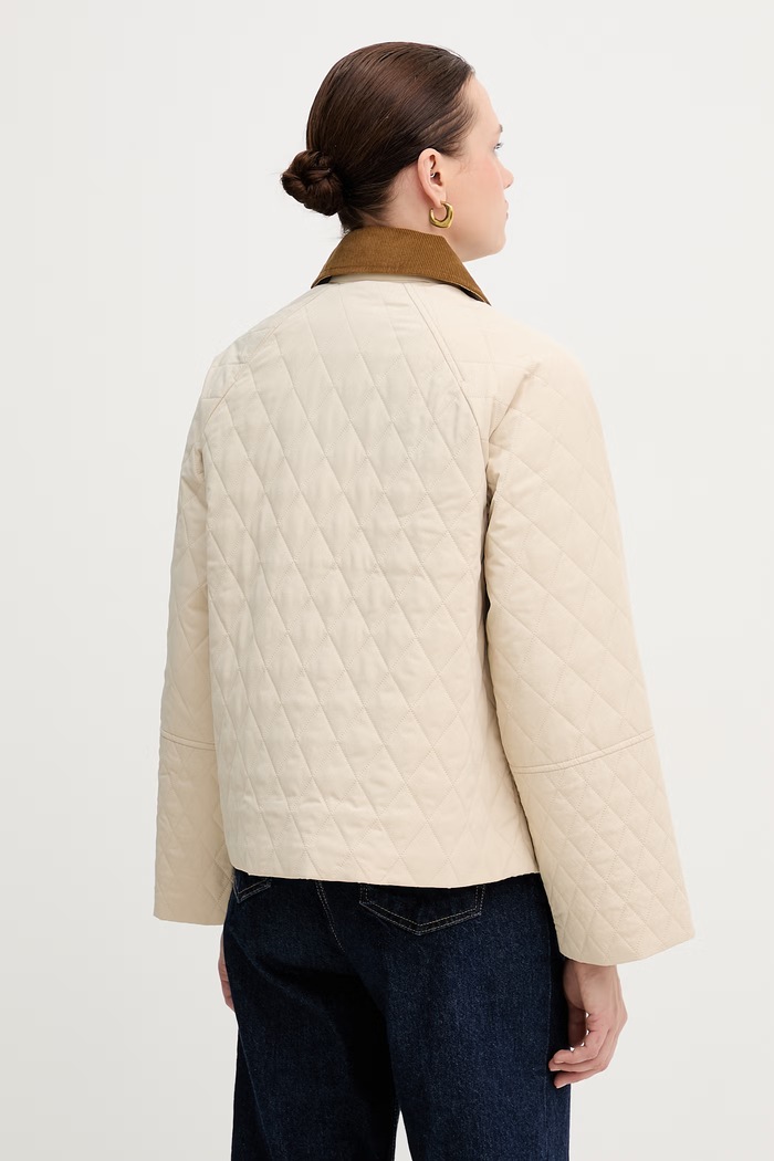 Дрехи Яке Barbour Kirby LQU1897 бежов