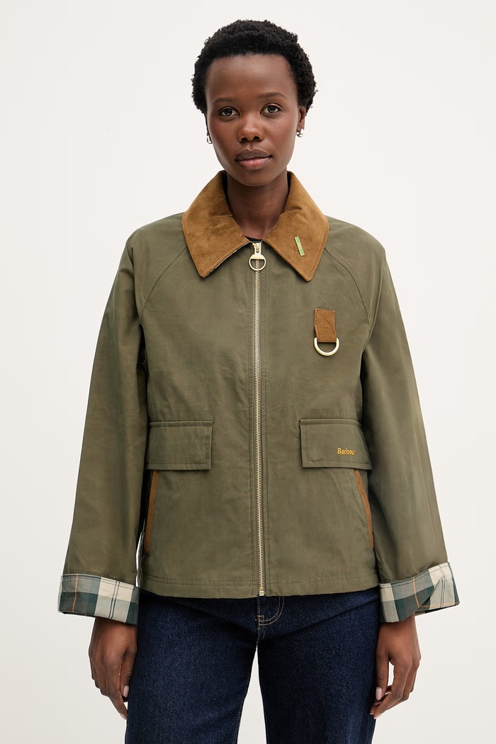 Barbour bunda dámska zelená LSP0311