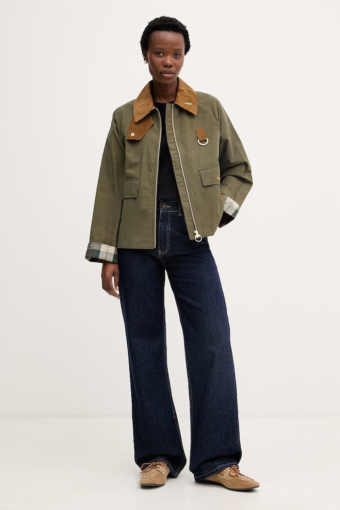 Barbour bunda dámska LSP0311 zelená SS26