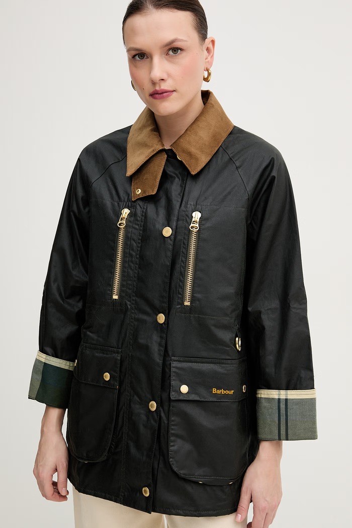Barbour jachetă cerată Argill verde LWX1532