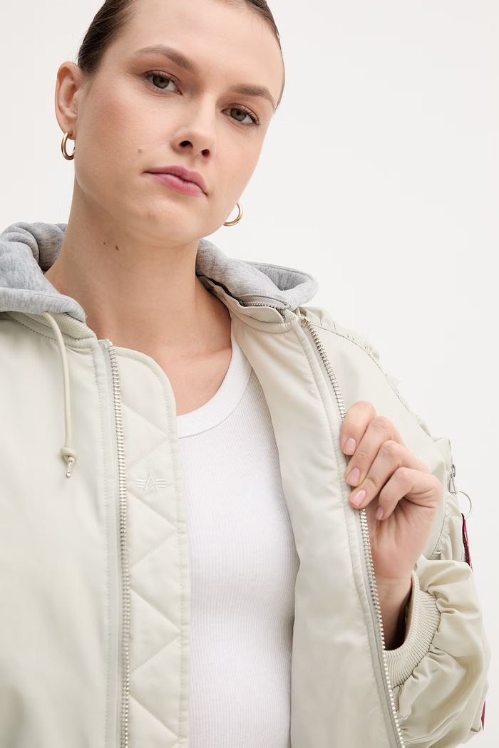 Jakna Alpha Industries Short Hooded Bomber Light W 266000