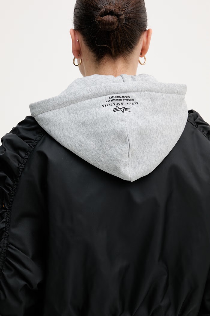 Jakna Alpha Industries Short Hooded Bomber Light W 266000